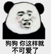 暴漫 文字表情包 狗狗你这样就不可爱了 搞笑 逗 沙雕