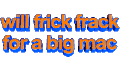 蓝色 橙色 易懂的 animatedtext rawdi坤 短语 将弗里克frack一巨无霸 语录 巨无霸 旋转的信