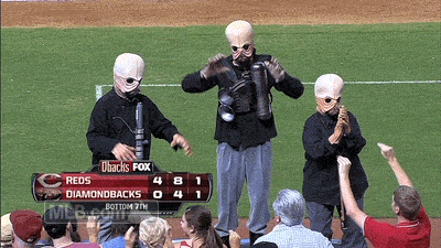 外星人 跳舞 游戏 星球大战 棒球 dbacks 亚利桑那州