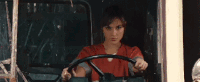 汽车 女人 开车 动态