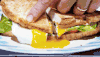 三明治 sandwich food 切汉堡 果酱