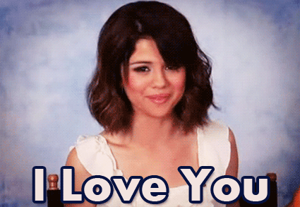 赛琳娜·戈麦斯 Selena+Gomez 我爱你 飞吻