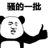 骚的一逼 熊猫头 搞笑 逗