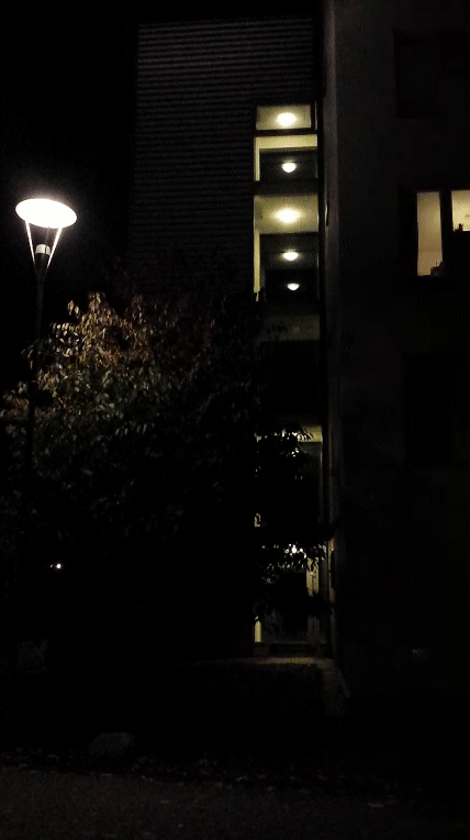 灯坏了 夜晚 害怕  不敢上楼