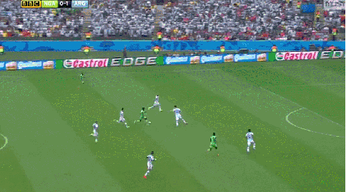 尼日尼亚 巴西世界杯 穆萨 足球 远射破门 阿根廷