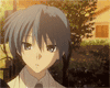 clannad 惊讶 咧嘴 仰头