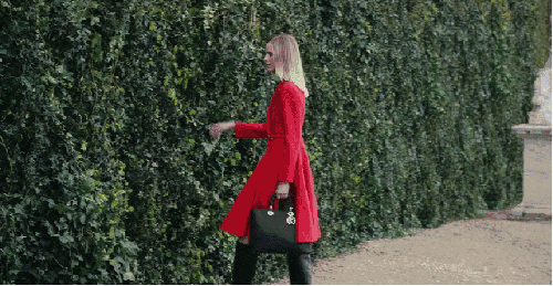 Dior广告 凡尔赛宫系列 森林 秘密花园 美女