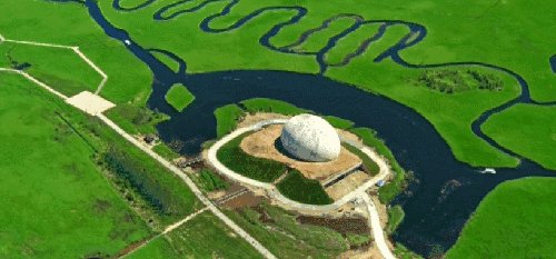 湿地 纪录片 绿地 航拍中国 黑龙江 扎龙自然保护区 九曲河