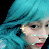 女孩 胡须 卖萌 微笑