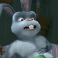 兔子 动漫 兔牙 悲伤那么大