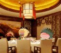 炮兵 吃饭 可爱 餐厅