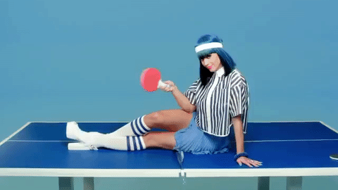 凯蒂·佩里 Katy+Perry 乒乓球
