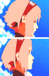 美少女 天空 动漫 动态