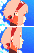 美少女 天空 动漫 动态