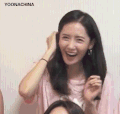林允儿 大笑 歪头 可爱
