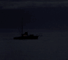 黑色 夜晚 黑暗 船