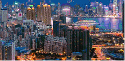 地球脉动 夜景 灯光 繁华 纪录片 美 香港