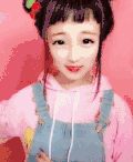 美女 比心 迷人 可爱