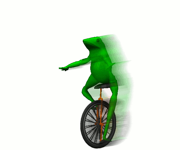 青蛙 骑车 神速 动漫