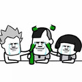 金馆长 蘑菇头 酒瓶子 流泪