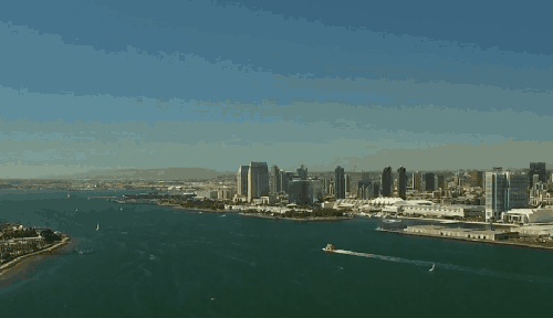 加利福尼亚 城市 海洋 纪录片 航拍美国 风景