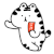 虾虎鱼 小老虎 可爱 萌 搞笑