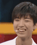 傻笑 兴奋 开心 王俊凯 王牌对王牌 综艺 表情包 高兴