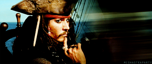 加勒比海盗 杰克船长 约翰尼·德普 邪笑 奸笑 兰花指 可怕 酷