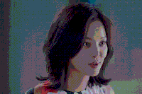 美女 交谈 眼神 微笑