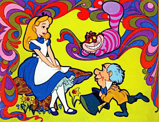 迷幻 丰富多彩的 爱丽丝梦游仙境 仙境 疯帽匠 去问爱丽丝