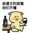 斗图 QQ必备 装逼王的寂寞 你们不懂