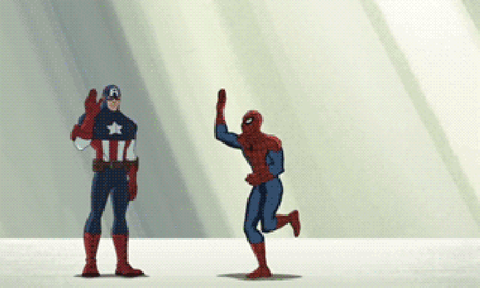 超人 蜘蛛人 玻璃 尴尬
