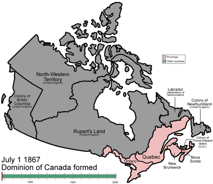 地图  加拿大  变化