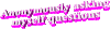 粉红色 易懂的 我自己 animatedtext 匿名问自己问题 问题 匿名 问
