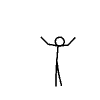 火柴人 跳舞 自由 逗逼 动画 简笔画 stick figure