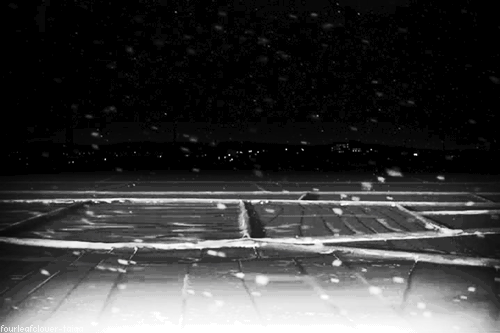 动漫 雪 夜晚 黑色和白色 火车 单色