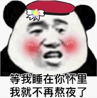 暴漫 文字表情包 等我睡在你怀里我就不再熬夜了 搞笑 逗 沙雕
