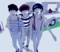 tfboys 宠爱 三小只 背带裤 青春 阳光 明星爱豆