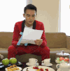 王凯 红色衣服 男神 挑眉