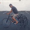 自行车 好累 创意 设计