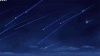 流星雨 黑夜 星星 很美