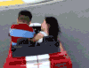 宝贝 开车 撩妹 搞笑