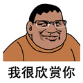 我很欣赏你 胖虎 斗图 搞笑 猥琐