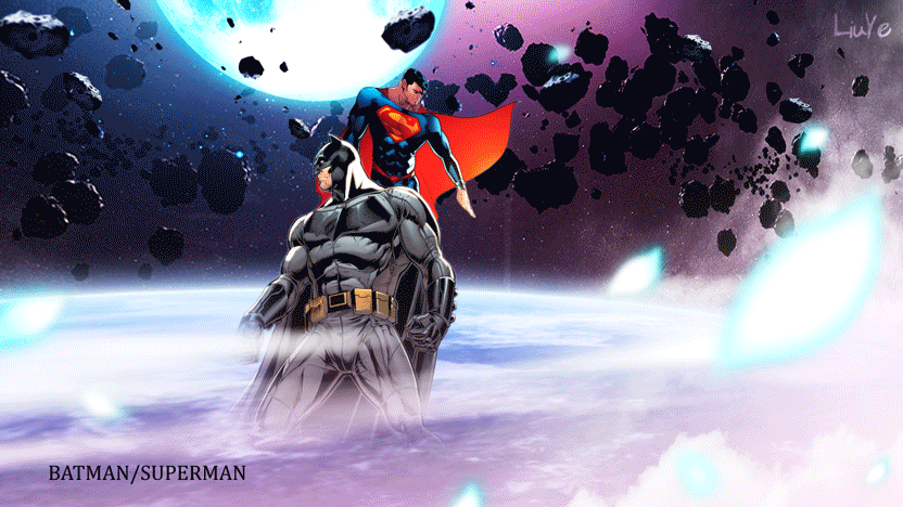 超人 蝙蝠侠 壮观 3D