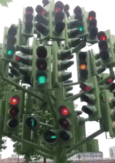 逻辑灯 信号灯 奇葩 红绿灯