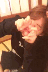 EXO 边伯贤 卖萌 挡眼睛