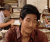 帅哥 微笑 思考 呆萌