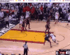 篮球 NBA 猛龙 热火 韦德 突破 上篮 激烈对抗 帅气过人 劲爆体育