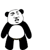 熊猫头 b数 我没有 搞笑 逗