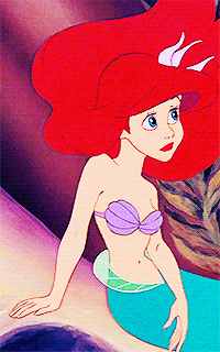 小美人鱼 迪斯尼动画 爱丽儿 可爱 性感